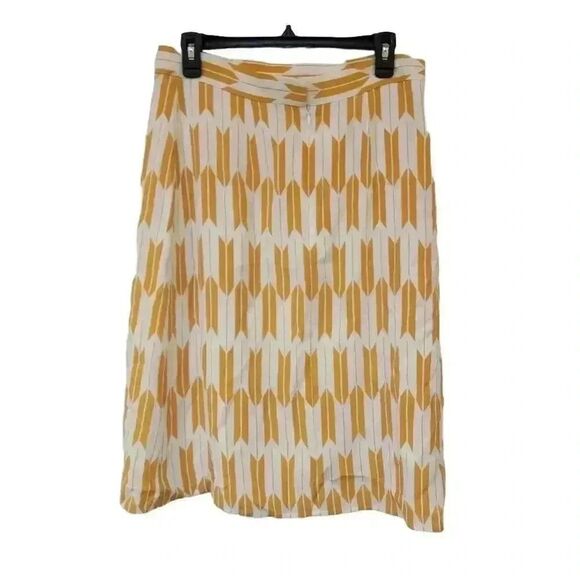 Pendleton Women's Goldenrod Arrow Viscose Top & Skirt NEW - Picture 5 of 11